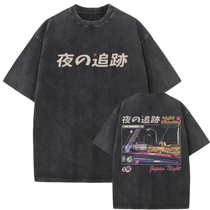 Night Chasing V1 T-Shirt - Oversized