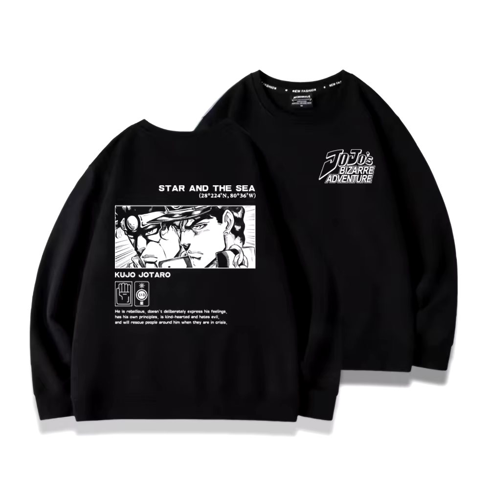 Kujo Jotaro V1 Sweatshirt - Basic